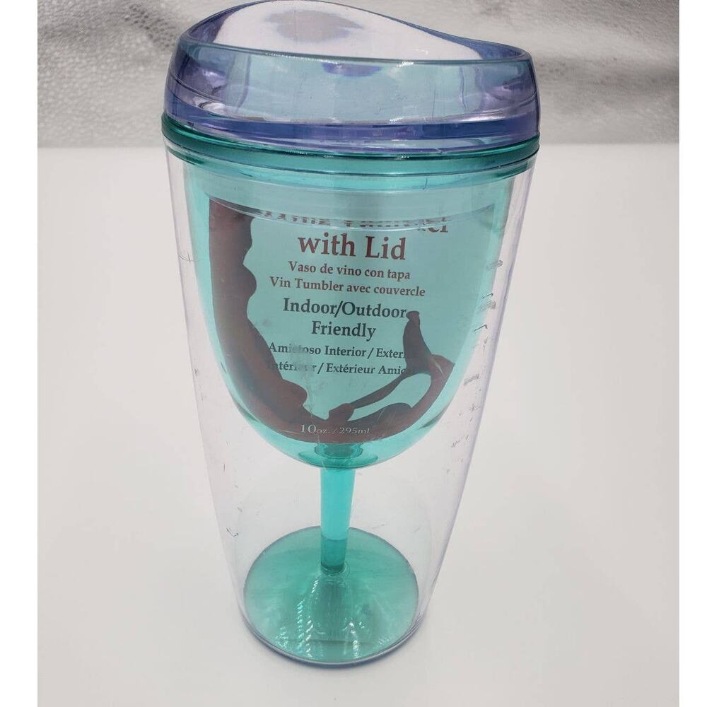 Wine Tumbler 10 oz with Lid BPA Free